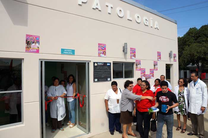 Gobierno Sandinista inaugura moderna sala de Patología en Hospital Bertha Calderón