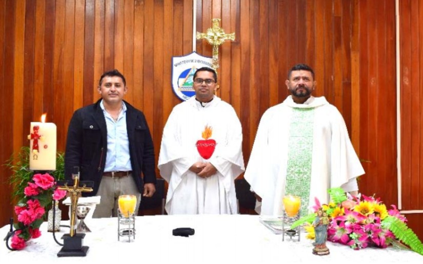 Misa en los penales de Nicaragua a través de conferencia 