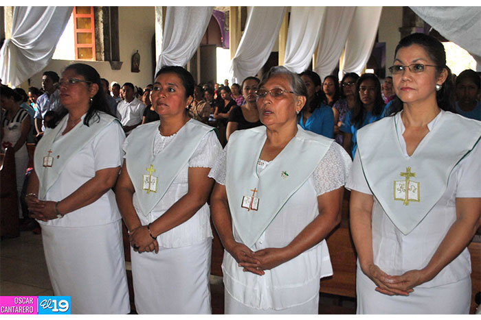 Católicos de La Concha celebran a la Virgen de Monserrat