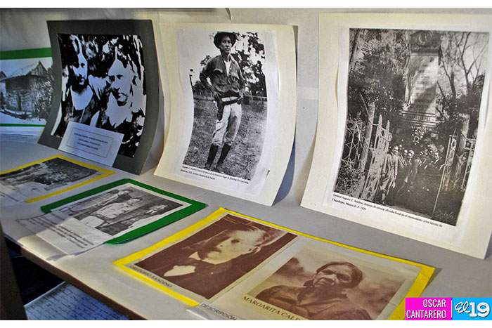 Colección Sandino tras los escaparates