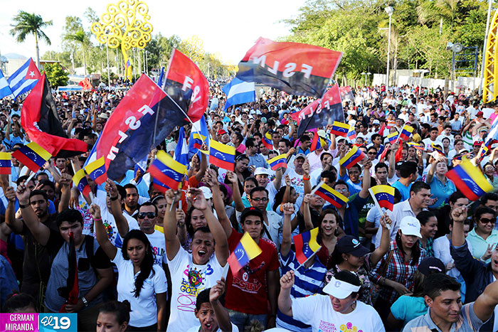 Nicaragua canta con Amor, Dignidad y Paz en respaldo al Gobierno Bolivariano de Venezuela
