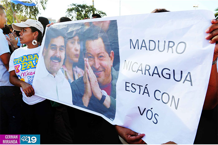 Nicaragua canta con Amor, Dignidad y Paz en respaldo al Gobierno Bolivariano de Venezuela