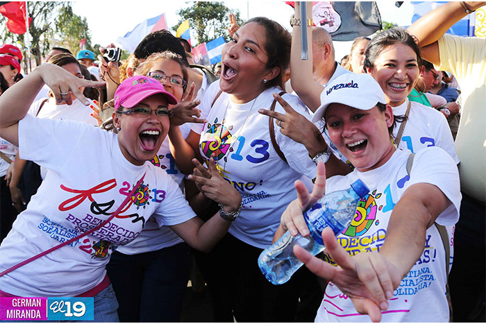 Nicaragua canta con Amor, Dignidad y Paz en respaldo al Gobierno Bolivariano de Venezuela