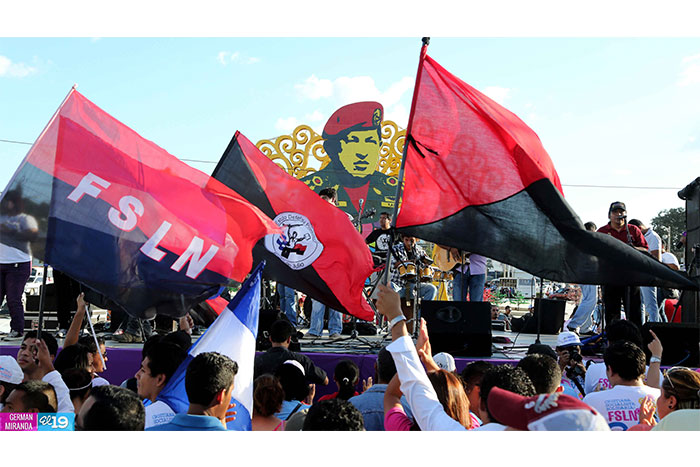 Nicaragua canta con Amor, Dignidad y Paz en respaldo al Gobierno Bolivariano de Venezuela