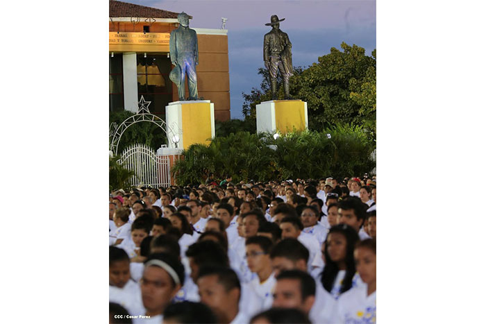 Presidente Daniel: La batalla de Venezuela es la batalla de Nicaragua y de Sandino