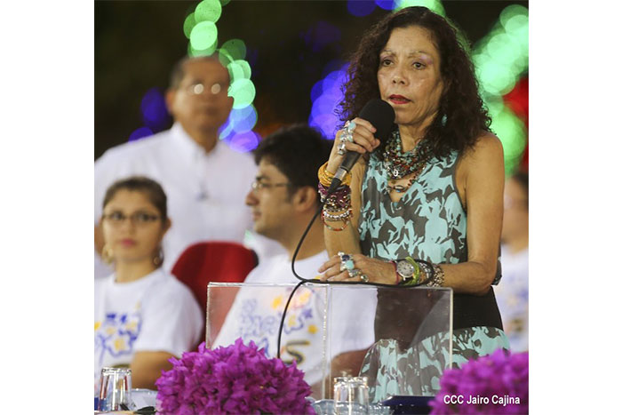 Compañera Rosario: Sandino, Fuerza de Luz, llena de contenido estos Nuevos Tiempos 