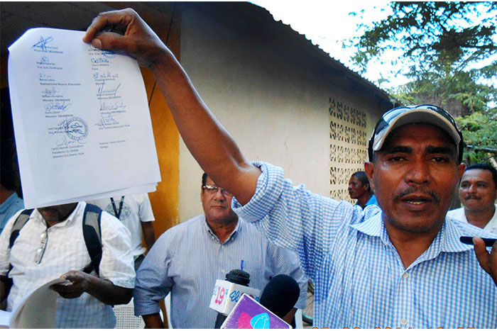 Sector pesquero de la RAAN firma acuerdo de colaboración con FSLN