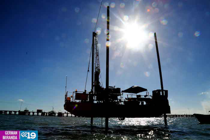 Avanzan estudios de suelo para construcción de nuevo muelle en Bilwi