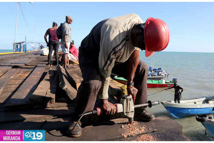Avanzan estudios de suelo para construcción de nuevo muelle en Bilwi