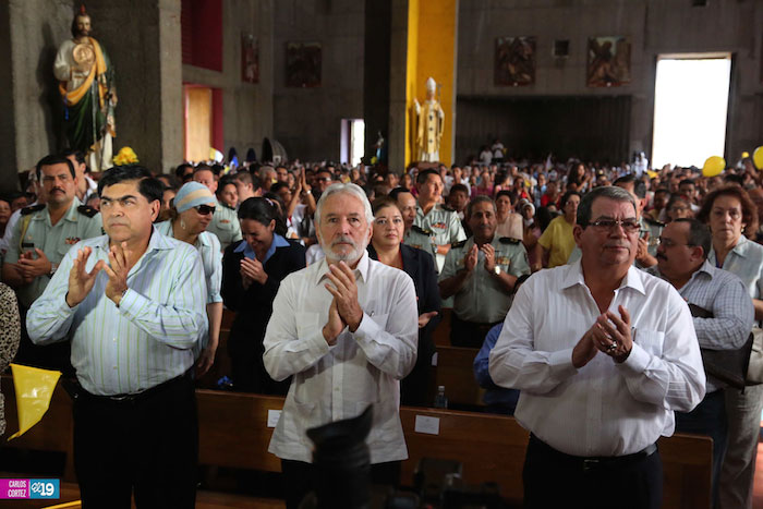 La primera misa del Cardenal Leopoldo Brenes