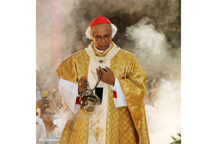 La primera misa del Cardenal Leopoldo Brenes