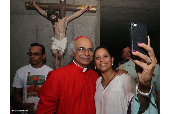 La primera misa del Cardenal Leopoldo Brenes