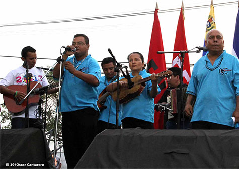 Trabajadores protagonizan acto de amor y solidaridad con la Revolución Bolivariana de Venezuela