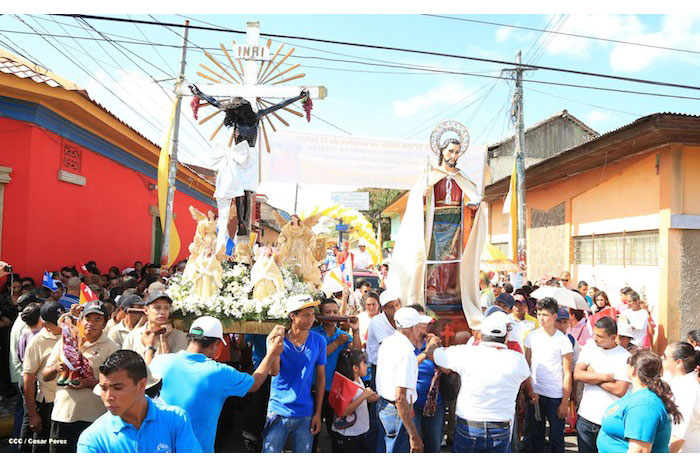 Jinotepe da gran recibimiento a Cardenal José Leopoldo Brenes