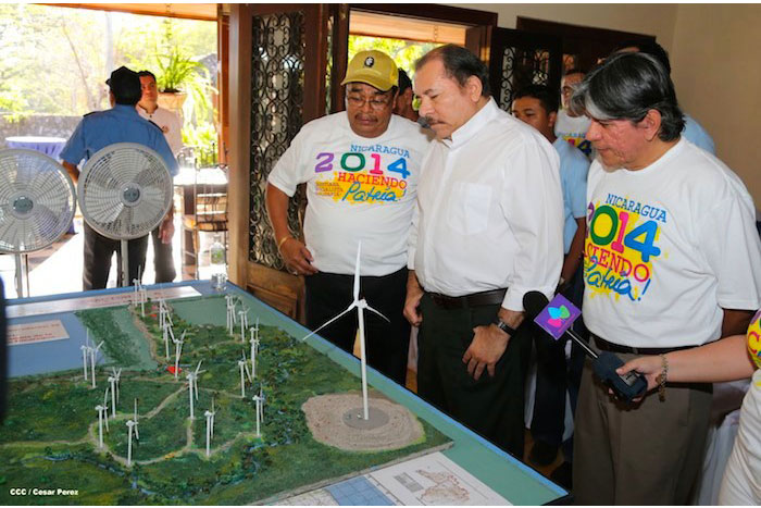 Presidente Daniel inaugura Parque Eólico “Comandante Camilo Ortega” en Rivas