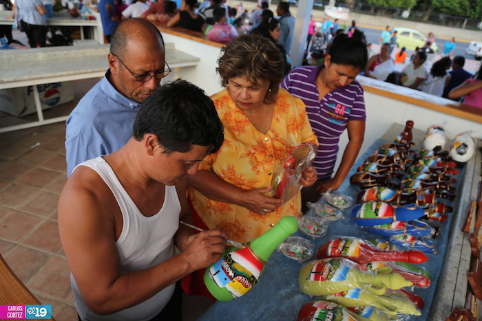 Comerciantes de Nueva Segovia satisfechos con Feria en Avenida de Bolívar a Chávez