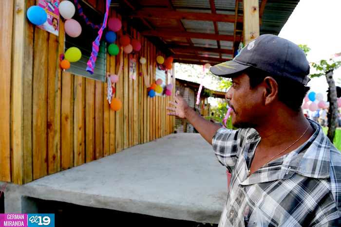 Invur lleva seguridad habitacional a familias de San Juan de Nicaragua