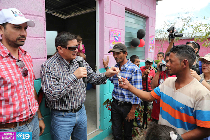 Familias de Jinotega ven restituido derecho a vivir dignamente