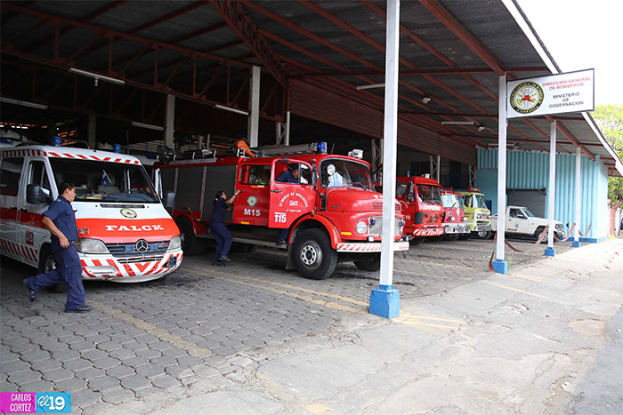 Dirección General de Bomberos: firme en el trabajo y la solidaridad de cara a la Semana Mayor