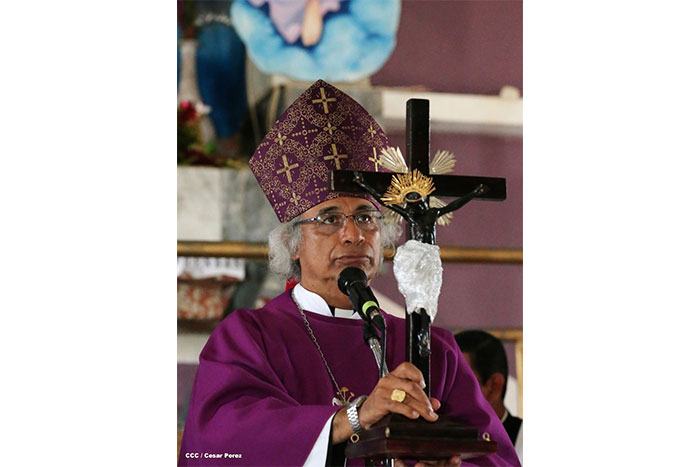 Cardenal Brenes y fieles católicos realizan cuarta peregrinación hacia el Santuario de Nuestro Señor de Esquipulas en La Conquista