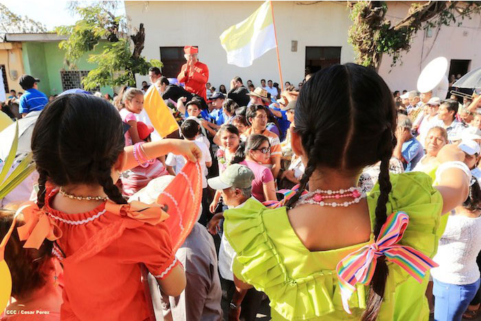 Masaya se desbordó en recibimiento al Cardenal Leopoldo Brenes