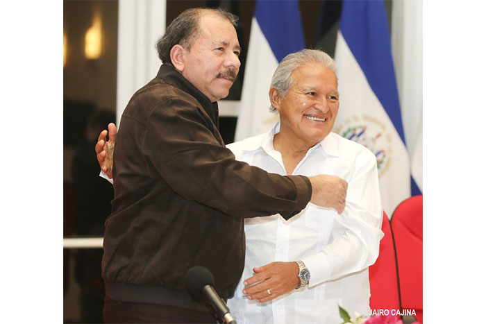 Nicaragua y El Salvador abogan por fortalecer cooperación y unidad en Centroamérica y América Latina