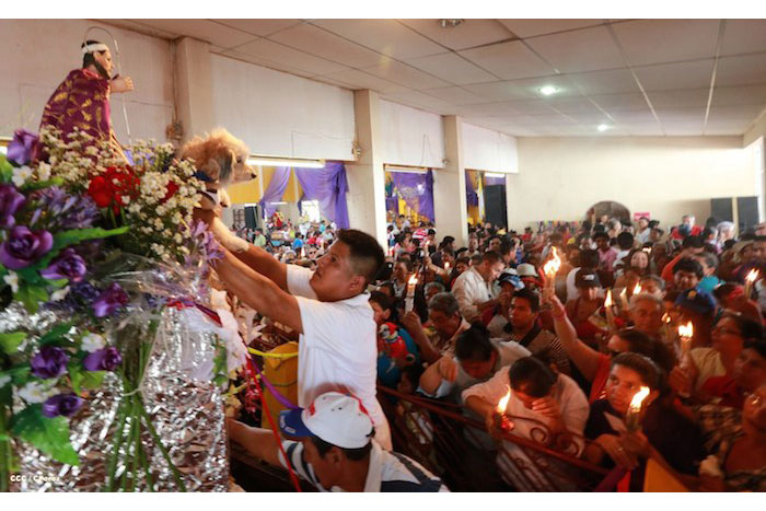 Católicos celebran a San Lázaro en Masaya