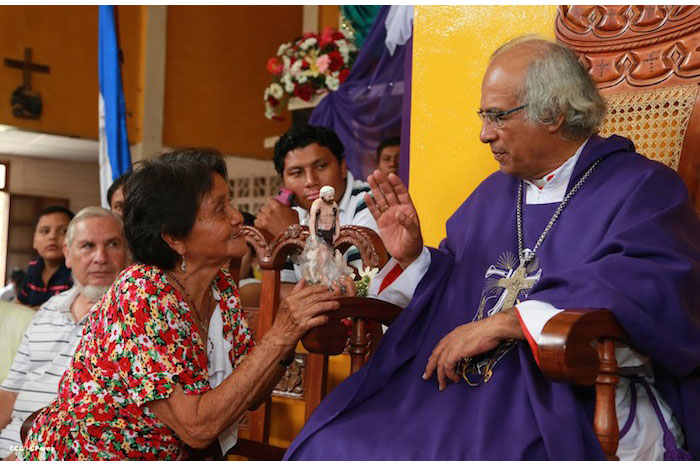 Católicos celebran a San Lázaro en Masaya