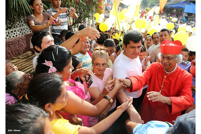 Católicos celebran a San Lázaro en Masaya