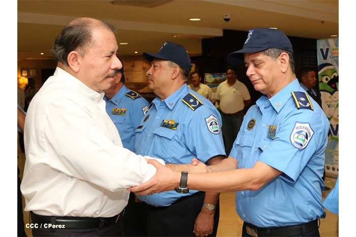Presidente Daniel y Compañera Rosario clausuran XXIII Reunión de mandos de la Policía Nacional