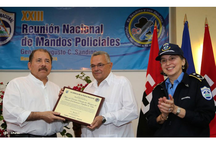 Presidente Daniel y Compañera Rosario clausuran XXIII Reunión de mandos de la Policía Nacional