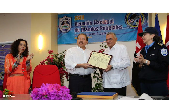 Presidente Daniel y Compañera Rosario clausuran XXIII Reunión de mandos de la Policía Nacional