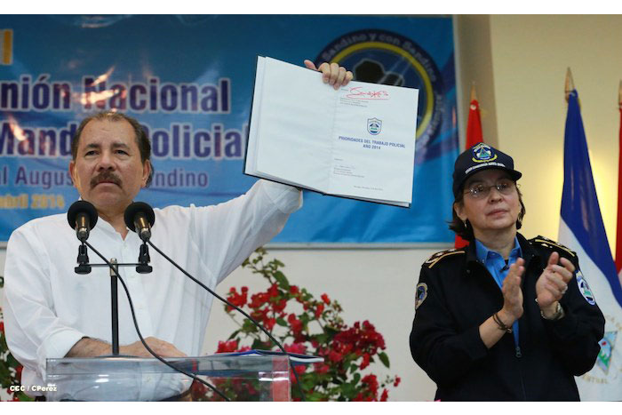 Presidente Daniel y Compañera Rosario clausuran XXIII Reunión de mandos de la Policía Nacional