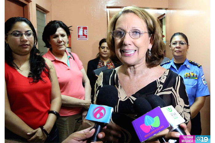 Rebeca Grynspan conoce experiencias de programas del Gobierno Sandinista en Nicaragua