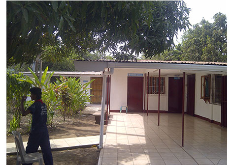 Restauran puesto de salud de Esquipulas