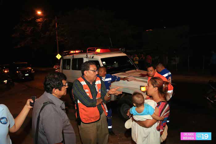 Gobierno evacua a familias de escombros de Managua y sector ‘El Hoyo’, tras terremoto de 6.2 y réplicas
