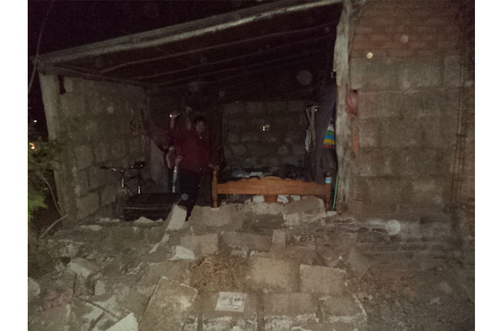 Alcaldía Sandinista de La Paz Centro acompaña a familias de Momotombo tras fuerte sismo