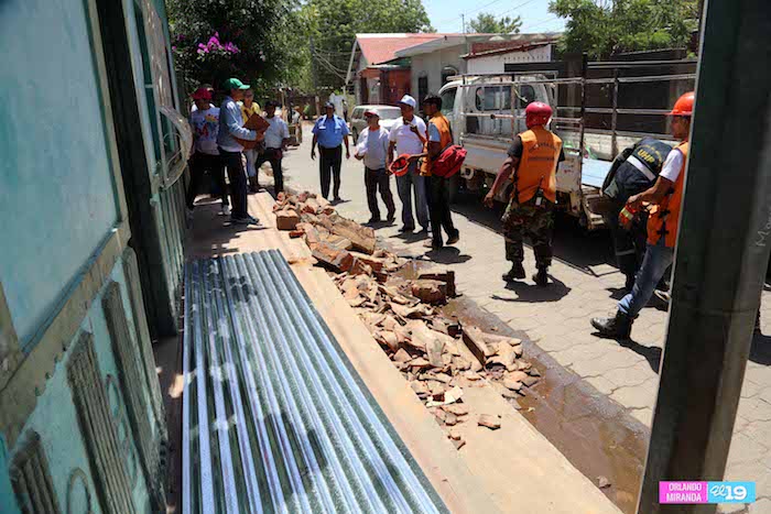 Acompañamiento solidario llega a familias afectadas por terremoto en Nagarote