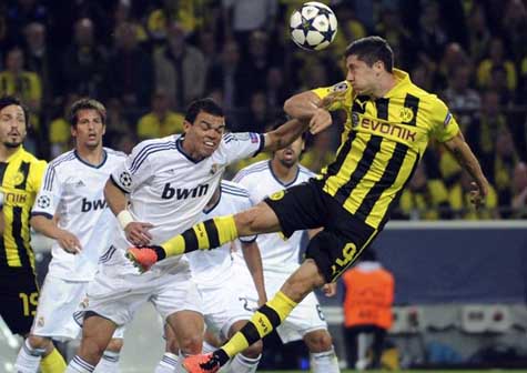 Lewandowski y el Dortmund dejan al Real Madrid herido de muerte