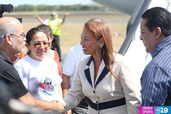 Arriba a Nicaragua avión de la Fuerza Aérea Ecuatoriana con 8 toneladas de ayuda humanitaria 