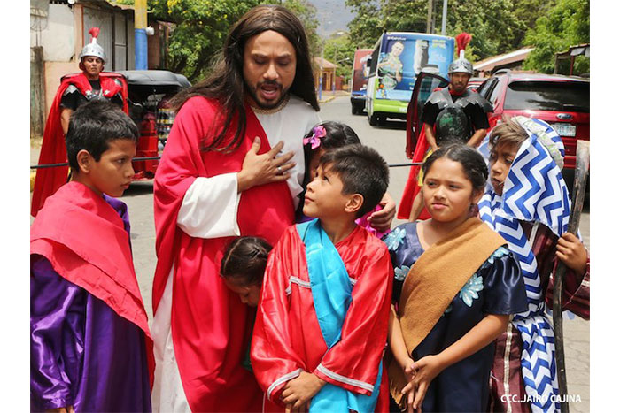 Ticuantepe vive con religiosidad Semana Santa