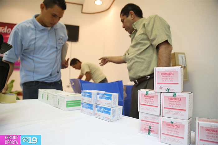 Gobierno de India dona lote de medicinas para fortalecer lucha contra el dengue