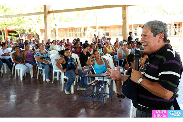 Pueblo nagaroteño participa en asambleas informativas 