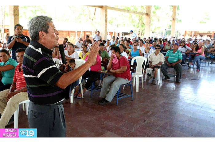 Pueblo nagaroteño participa en asambleas informativas 