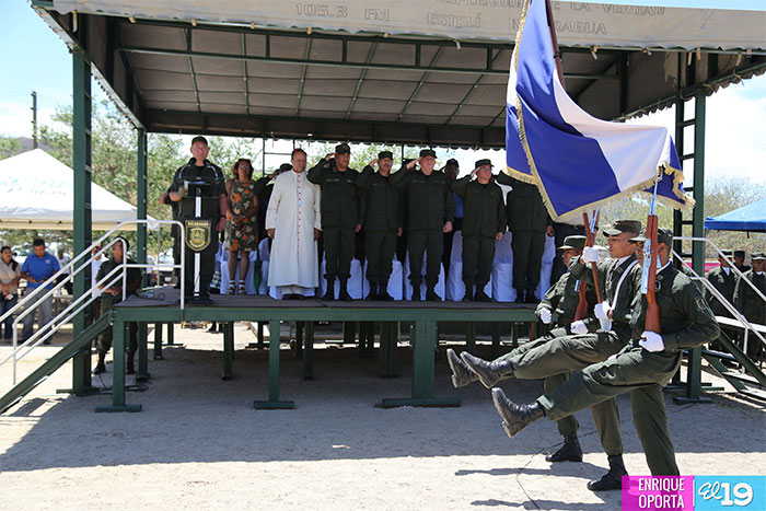 Ejército de Nicaragua hace traspaso de mando del Primer Comando Militar Regional en Estelí