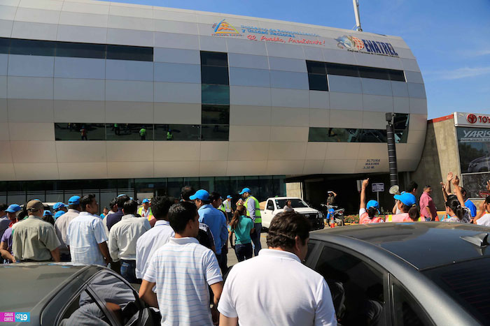 Trabajadores de ENATREL participan de simulacro de evacuación