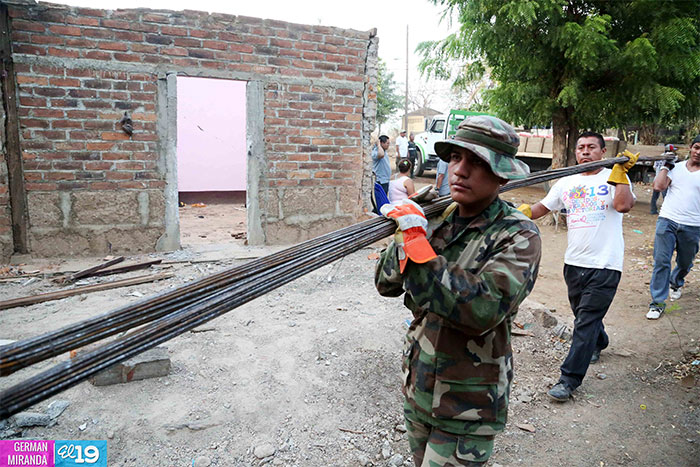Gobierno continúa enviando materiales de construcción para familias de Nagarote