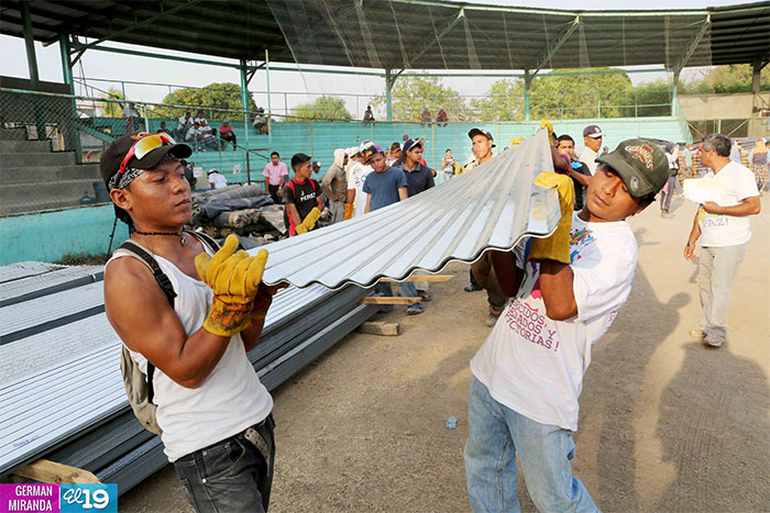Gobierno continúa enviando materiales de construcción para familias de Nagarote
