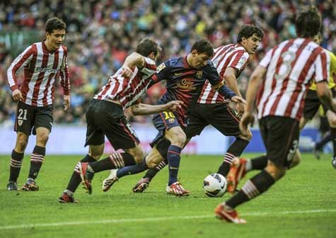 Athletic le empató al Barcelona y el título debe esperar