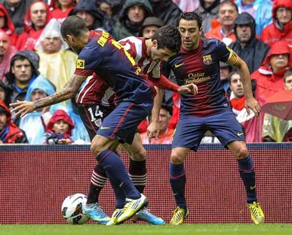 Athletic le empató al Barcelona y el título debe esperar
